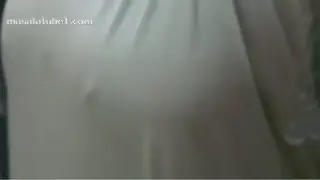 Desi Mallu aunty removing nighty and wearing bra panty.MOV - Masaledar Scene