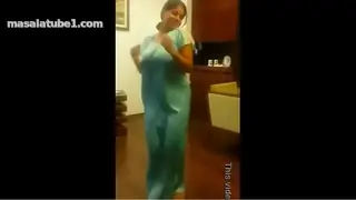 Hot Desi Tamil Wife Sumithra Hot Dance for husband