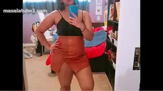 Hot Indian NRI Girl Latika Sofa Pe Ride